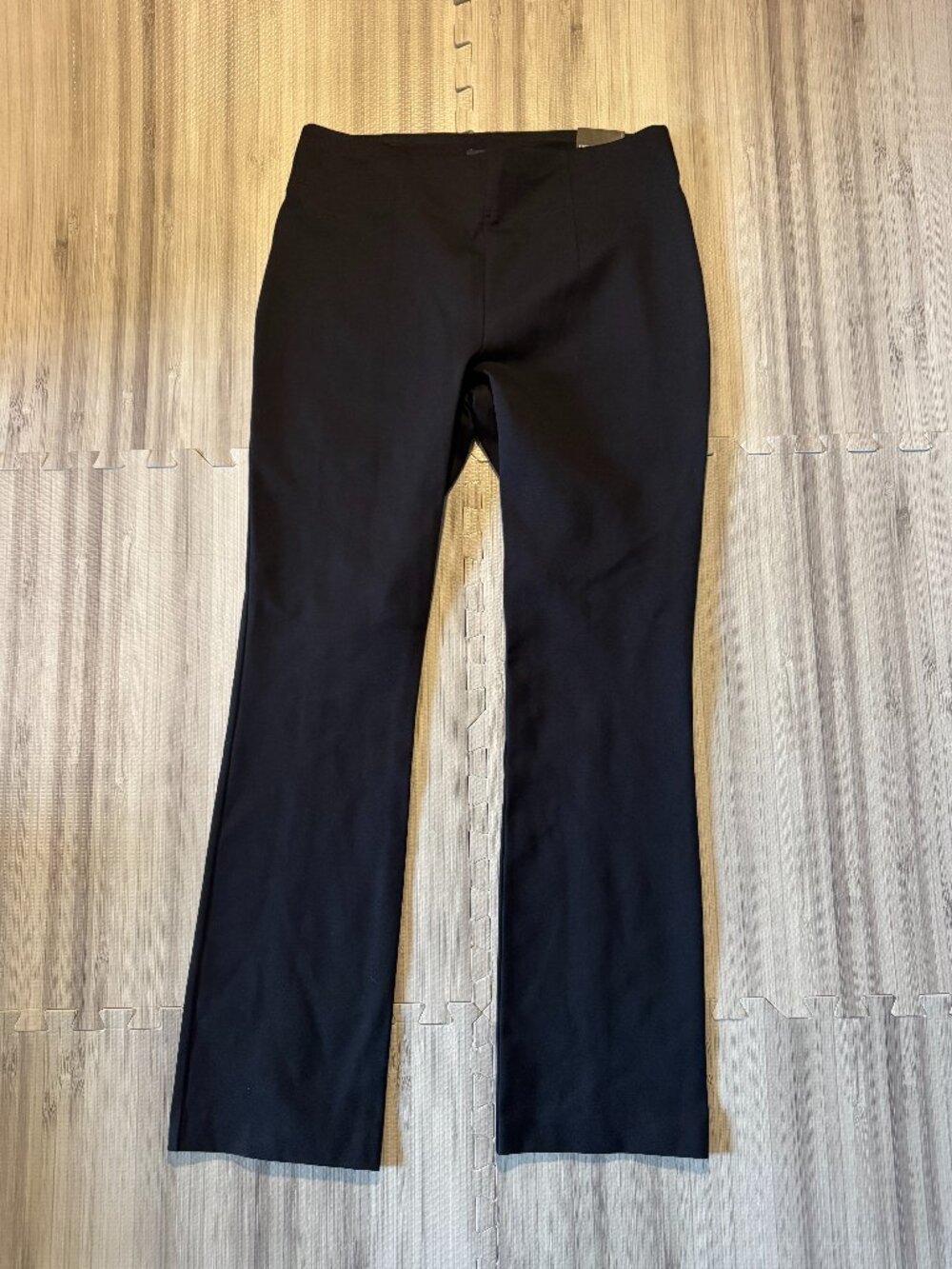 NWT Express Women's Black Columnist High Waisted Back Vent Skyscraper Pant